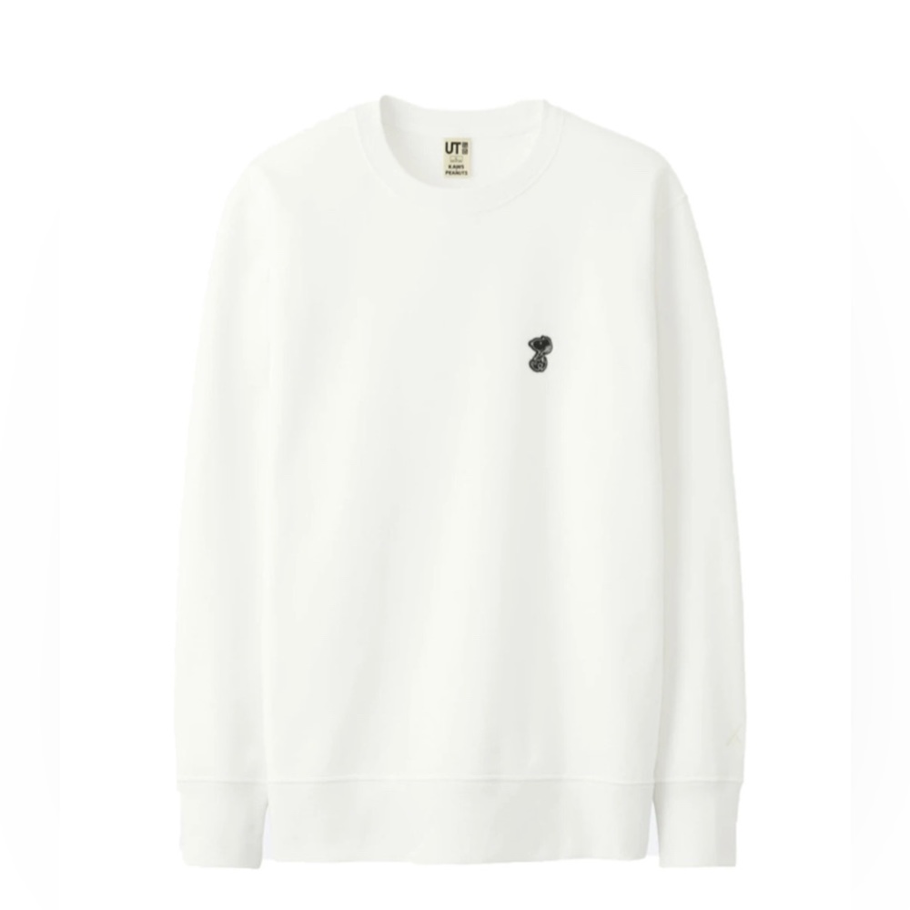 Uniqlo x Kaws x Peanuts White Sweatshirt